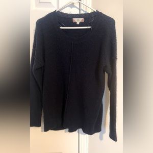 Large Navy Knit Sweater